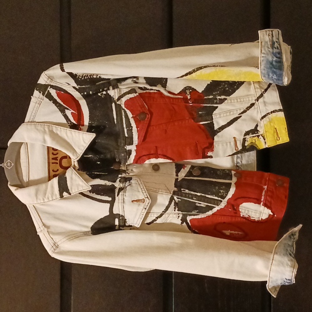 Marc Jacobs Mickey Mouse Denim Jacket size small